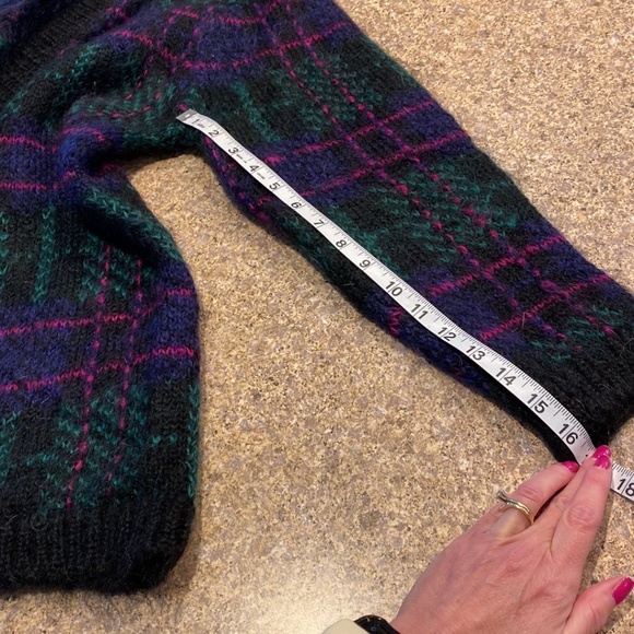 Vintage Susan Bristol Mohair Blend Button Sweater Medium - Picture 7 of 14